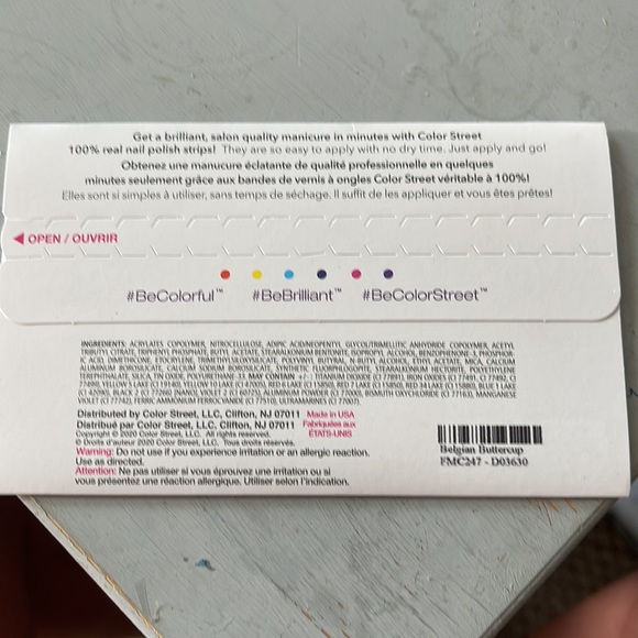 Colorstreet nails “Belgian Buttercup” - Picture 2 of 2